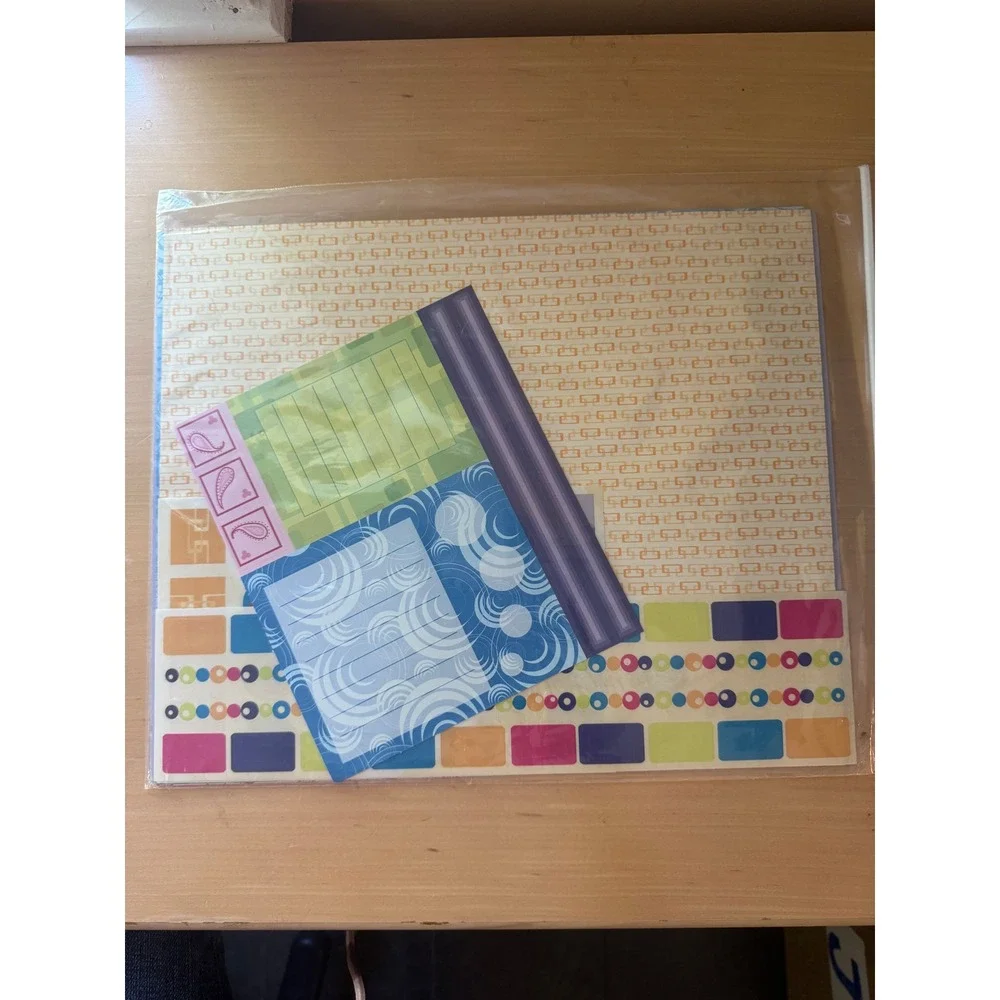 Creative Memories Instant‎ Replay Album Kit Soccer Theme Scrapbook 2005 New